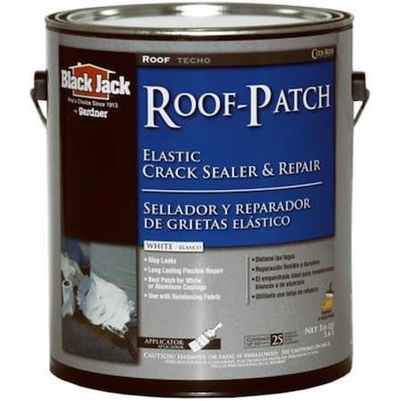 Gardner-Gibson Gardner-Gibson 5227-1-20 Black Jack White Acrylic Roof Patch; 3.6 qt. 800864